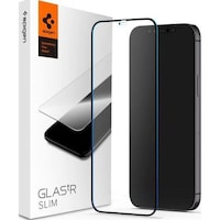 Picture of Spigen FC HD Screen Protector for iPhone 12 & 12 Pro, AGL01512, Black