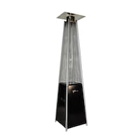 Climate Plus Outdoor Pyramid Gas Heater, Black