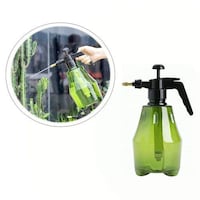 Aiwanto Pneumatic Spray Bottle with Pressure Nozzle, Green, 1.5L