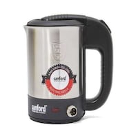 Picture of Sanford Stainless Steel Portable Electric Kettle, 0.5 LBS, 0.5L, 12V, Black