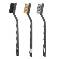 ChgImposs Mini Wire Brush Set, Pack of 3Pcs