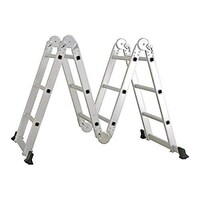 Abbasali Multipurpose Aluminium Ladder, 16 Steps
