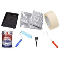 Abbasali Complete Paint Tool Set with National White Oil Paint