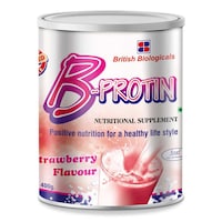 B-Protin Nutritional Supplement Strawberry Powder, 400g