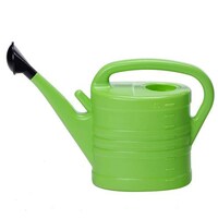 Plastic Watering Can with Detachable Nozzle, 8 litter, Green