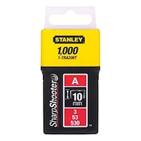 Stanley 1-TRA206T A-Type Light Duty Staples, 10mm