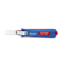 Weicon Cable Stripper Tool with Straight Blade, Blue and Red