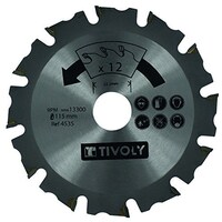 Tivoly Grinder Circular Saw Blade, xt50512004535, 115mm