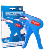 Weicon No.7-F - Automatic Wire Stripper, Blue & Red