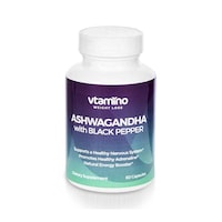 Picture of Vtamino Weight Loss Black Pepper Ashwagandha, 60 Capsules