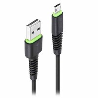 Picture of Zoook Reversible Double-Sided USB To Micro USB Charging Cable, 1m, Black