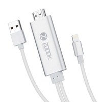 Picture of Zoook iPhone To HDmi Adapter Cable, Silver