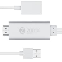 Picture of Zoook iPhone(F) To HDmi Adapter Dongle, Silver