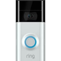 Ring 1080 HD Wide-angle V2 Video Doorbell, 8VR1S7-0EN0
