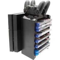 Venom 2 in 1 Games Storage Tower & PS4 Twin Charging Dock, VS2736