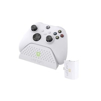 Venom Charging Dock with Rechargeable Battery Pack, VS2870, White