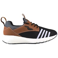 Picture of Kestrel Lace-Up Sports Shoes, Black & Tan