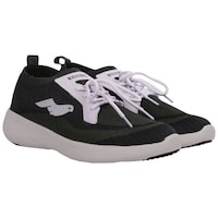 Picture of Kestrel Slip-On Sports Shoes, Black & Olive