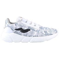 Kestrel Lace-Up Sports Shoes, White