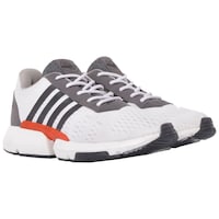 Picture of Kestrel Lace-Up Sports Shoes, White & Ash Grey