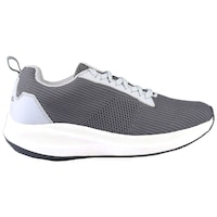 Kestrel Lace-Up Sports Shoes, Charcoal Grey