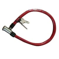 Ath Bicycle Lock With 2 Key, Maroon