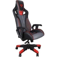 E-Blue Cobra III Armchair Gaming Chair, EEC313REAA-IA, Red & Gray