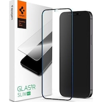 Spigen FC Black – HD Screen Protector for iPhone 12 mini,  AGL01534, Black