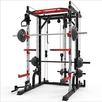 1441 Fitness Heavy Duty Smith Machine With Cable Crossover