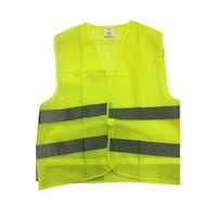 High Vision Safety Jacket High Vision With Reflector, Green