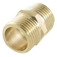 Dealmux Brass Pneumatic Piping Equal Union Hex Nipple