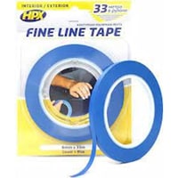 HPX Fine Line Tape, Blue, 6mm x 33m