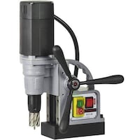 Euroboor ECO Magnetic Drilling Machine, Silver and Black