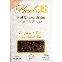 Picture of Number8 Conventional Quinoa, Red, 320g - Pack of 24