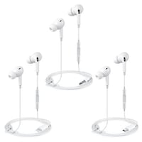 Picture of Zoook Type C USB Earphones With Mic, White