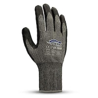 Stego Cut Protection Safety Gloves, Dark Grey