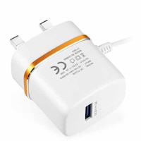 Zoook Travel Charger With Lightening Cable, White, ZF-TC2UK