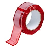 Pinnacle Security Packing Tape, Red 