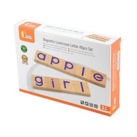 Viga Toys Set Magnetic Letters Lowercase, 40 Pcs