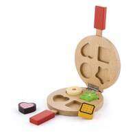 Viga Toys Wooden Cookie Maker & Cookies Pretend Play Kitchen Toy