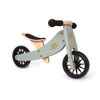 Kinderfeets Tiny Tot 2-In-1 Balance Bike And Tricycle, Sage