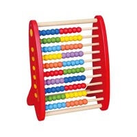 Viga Wooden Learning Red Maths Abacus Activity