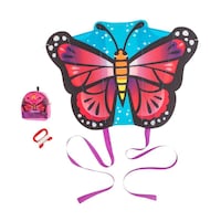 Tiger Tribe Butterfly Pocket Kite, Pink