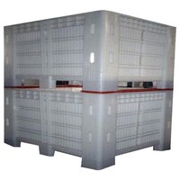 Rectangular Heavy Duty Plastic Fruit Storage Crate