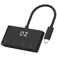 QZ USB-C to 4-Port USB 3.1 Hub, QZ-HB12