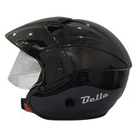Eurox Bella CLIFF Motorcycle Full Face Helmet, Black