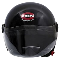 Eurox Expo Plus Motorcycle Full Face Helmet, Black
