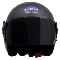 Eurox Expo X Motorcycle Full Face Helmet, Black