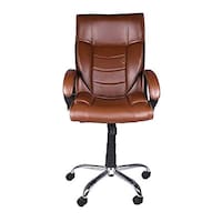 Picture of Chair Garage Office Chair with Adjustable Back Support, AM33, Brown