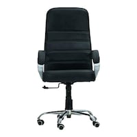 Picture of Chair Garage Office Chair with Adjustable Back Support, MIS151, Black